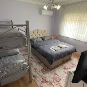 Ekonomik Oda | 1-4 Kişi | Çift Kişilik Yatak + Ranza | 1 Gece 2 Gün